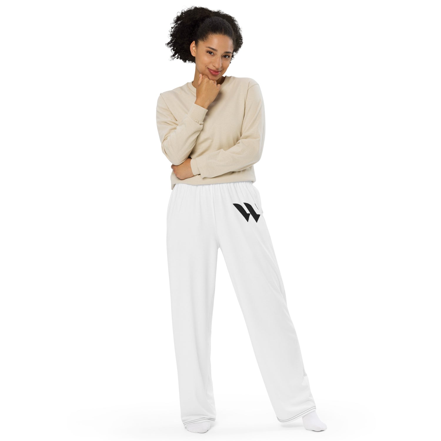 Lifesaving unisex wide-leg pants